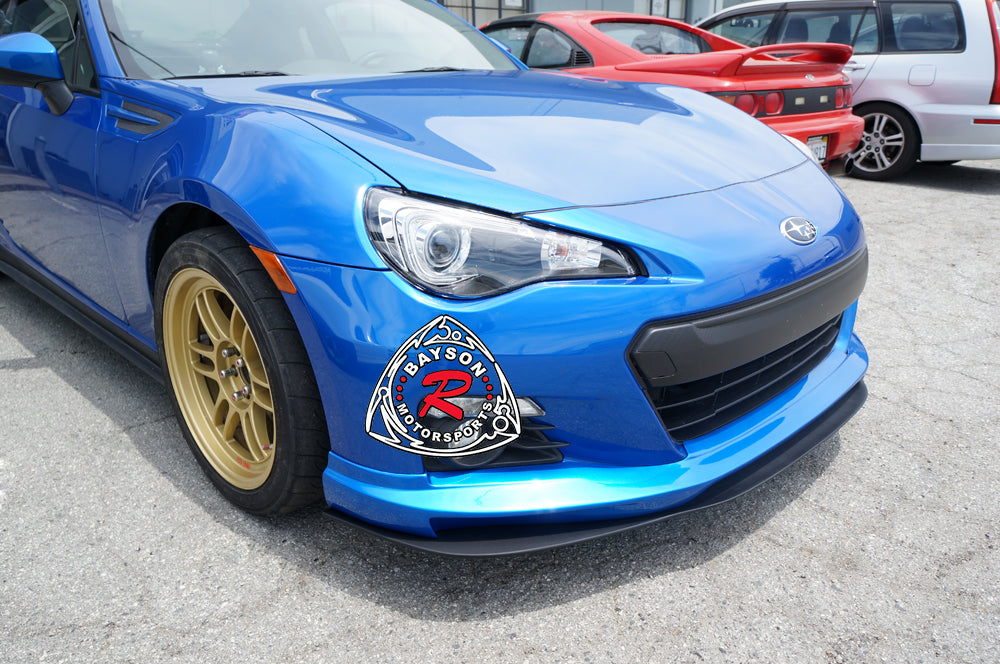 GV Style Front Lip w/ splitter For 2012-2016 Subaru BRZ - Bayson R Motorsports