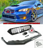 CS Style Front Lip & JDM Style Front Grill For 2018-2021 Subaru WRX STi - Bayson R Motorsports