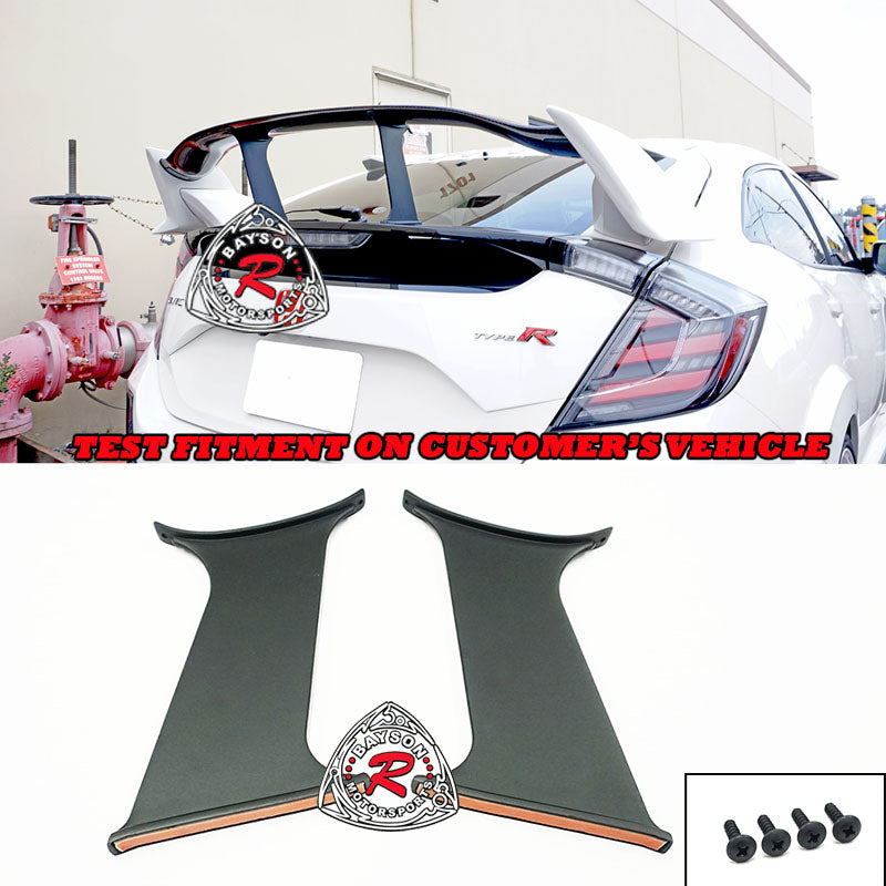 Honda Civic Type-R FK8 V1 Style Spoiler Stabilizer (2017-2021) – Bayson ...