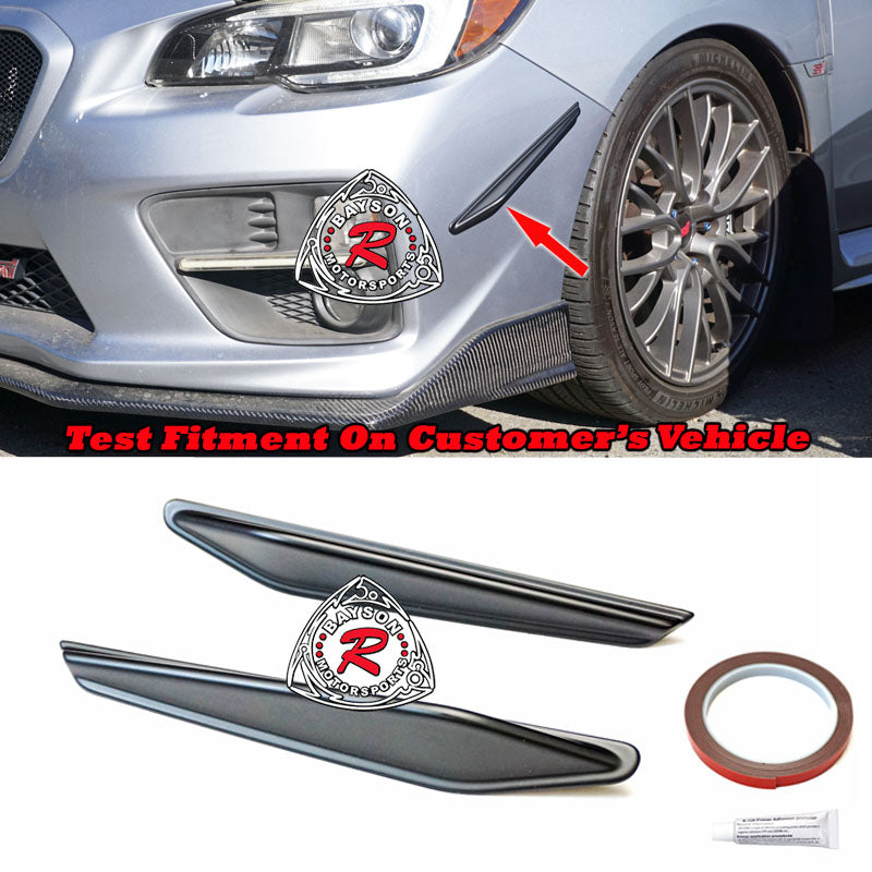 STi Style Canards For 2015-2021 Subaru WRX Sti