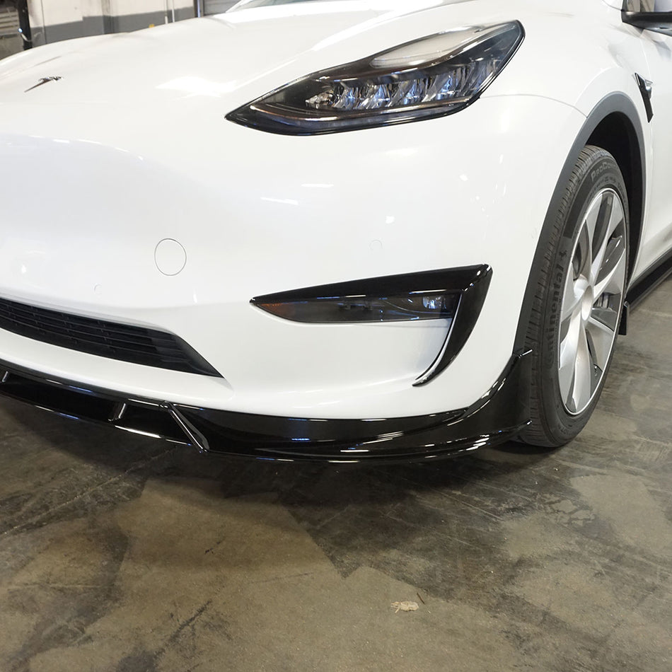 F Style Canards For 2020-2024 Tesla Model-Y