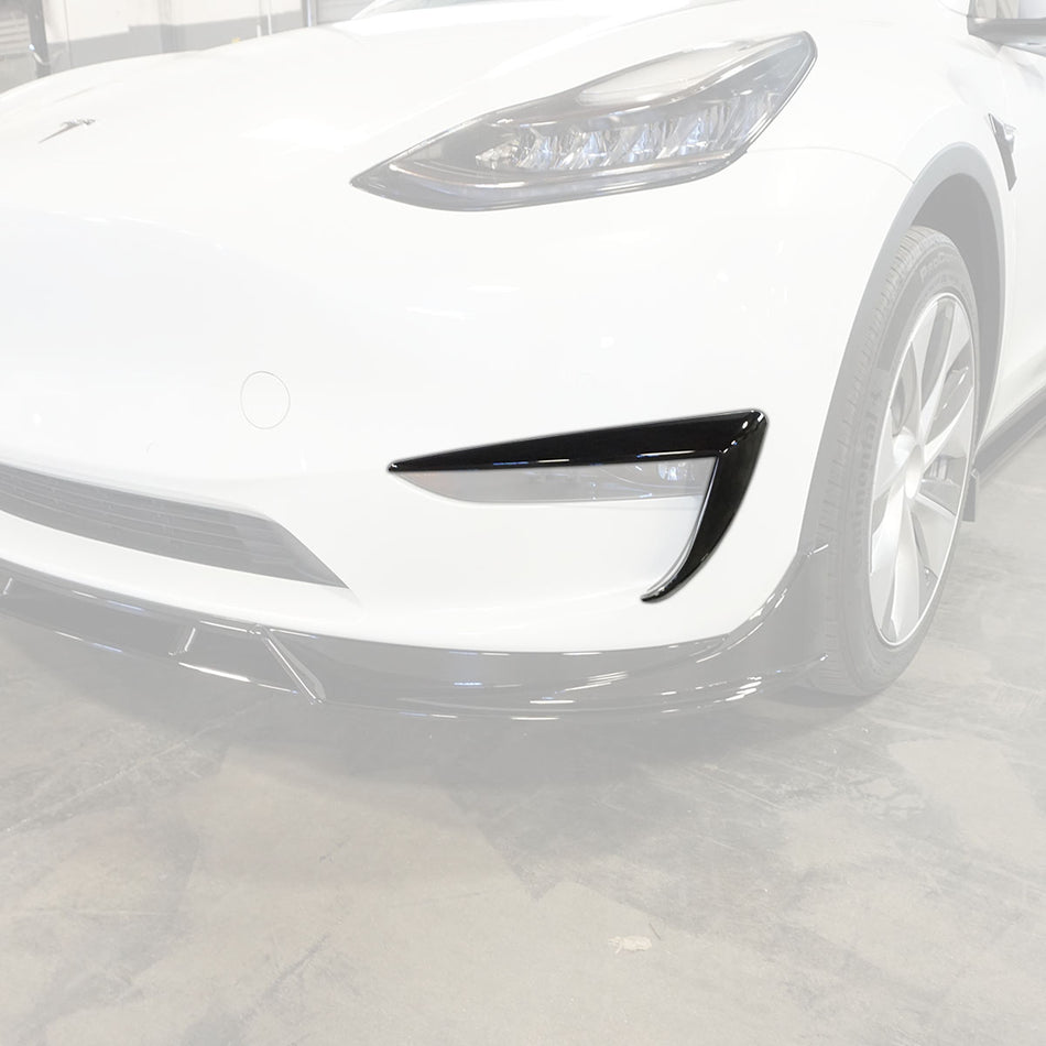 F Style Canards For 2020-2024 Tesla Model-Y
