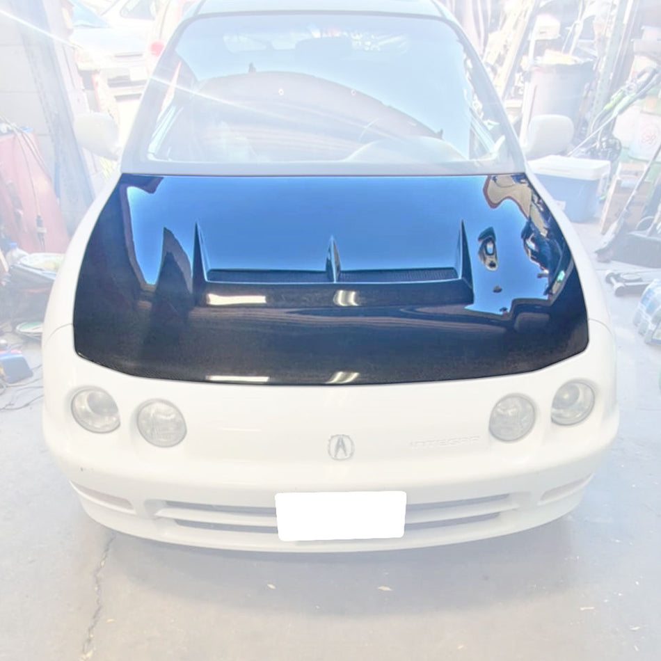 JS Style (Carbon Fiber) Hood For 1994-2001 Acura Integra (With USDM Front End)
