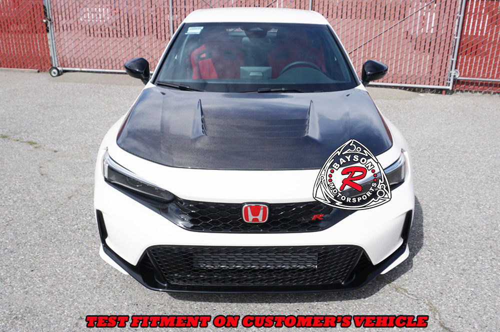 Honda Civic Type-R FL5 Carbon Fiber Hood (2023-2026) GT Style
