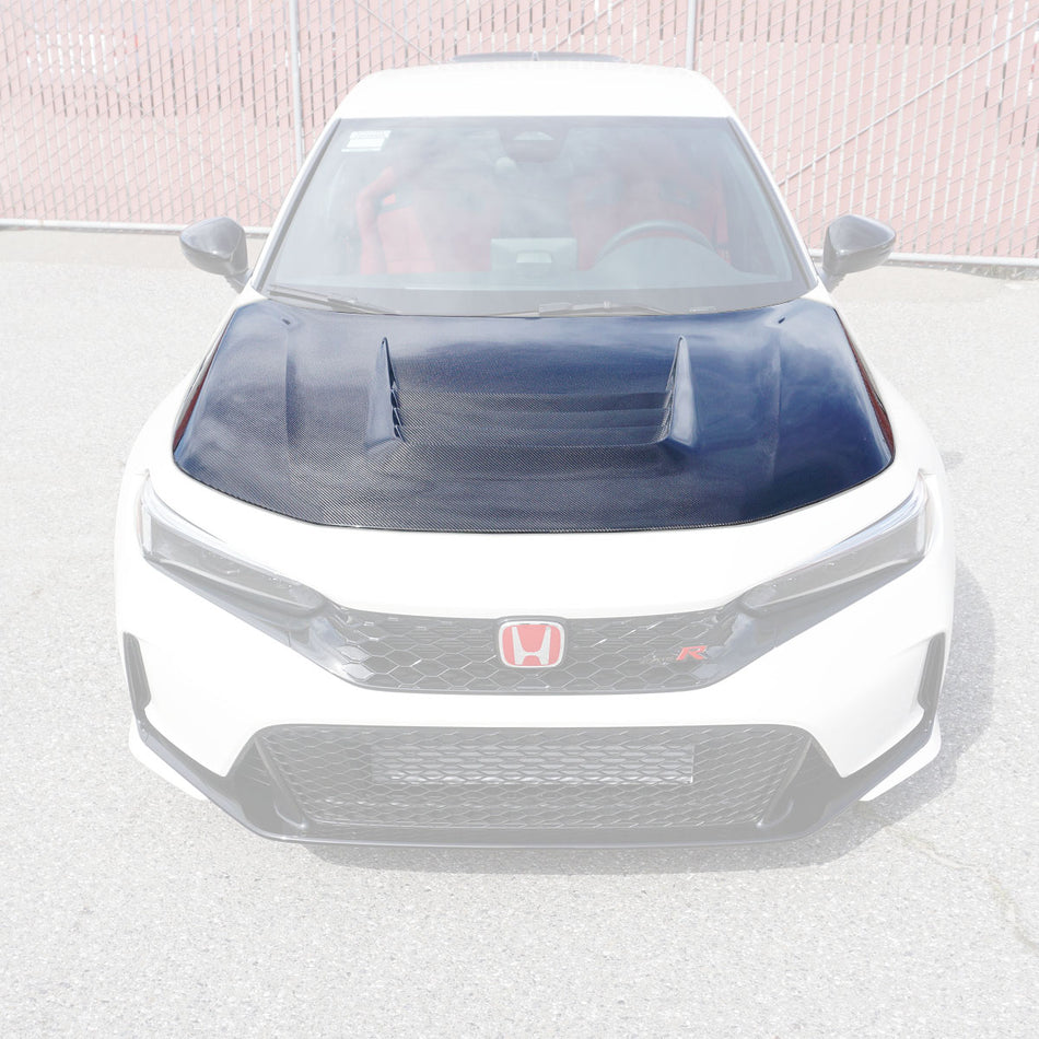 GT Style (Carbon Fiber) Hood For 2023-2025 Honda Civic Type R (FL5)