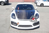 GT2 RS Style Carbon Fiber Hood For 2012-2023 Porsche 911 991 981 982 718 - Bayson R Motorsports