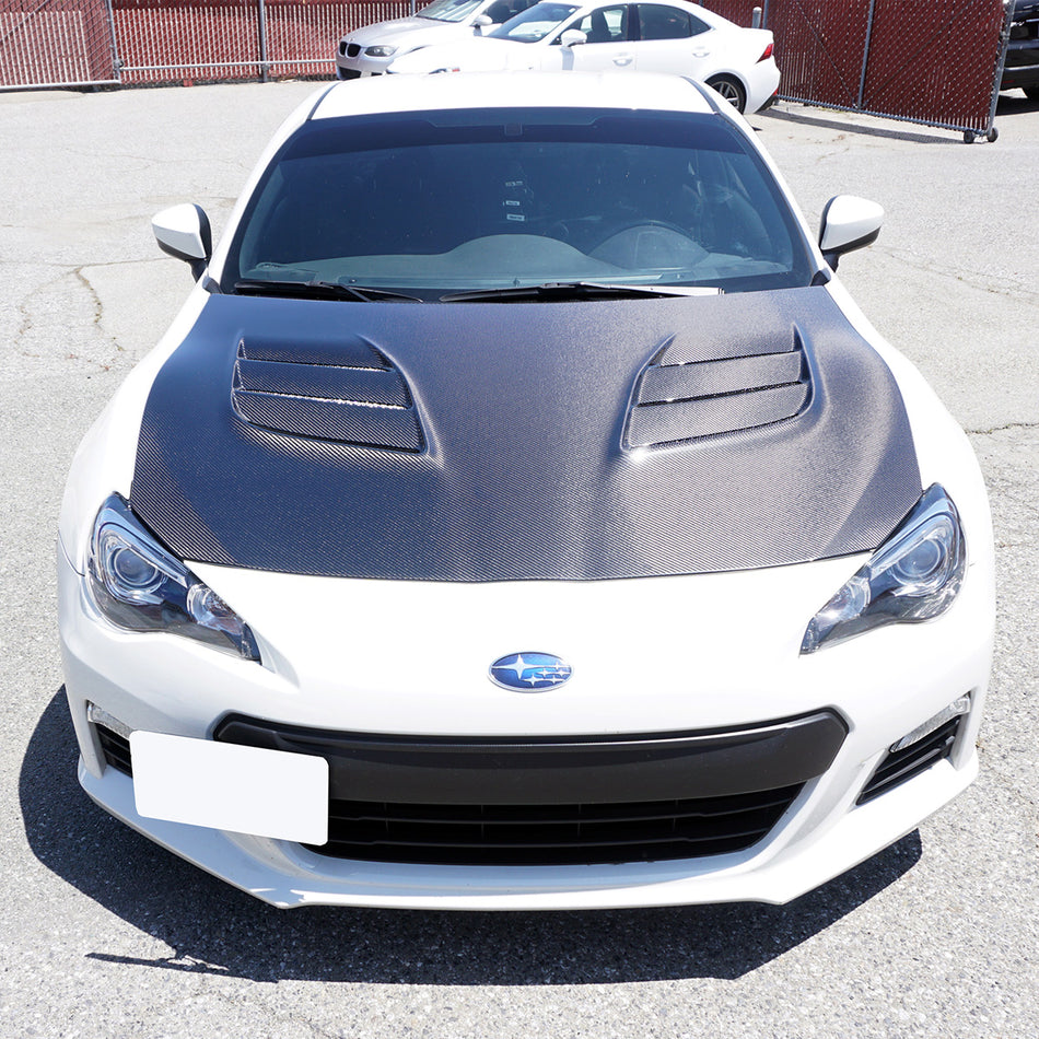 VR Style (Carbon Fiber) Hood For 2012-2016 Scion FR-S
