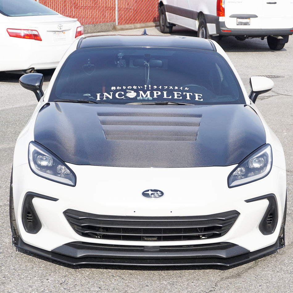 GT300 Style (Carbon Fiber) Hood For 2022-2026 Subaru BRZ