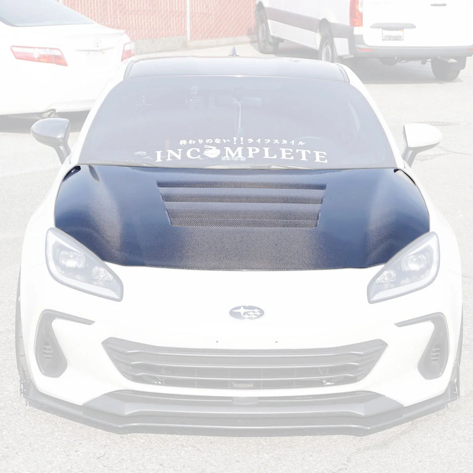 GT300 Style (Carbon Fiber) Hood For 2022-2026 Toyota GR86