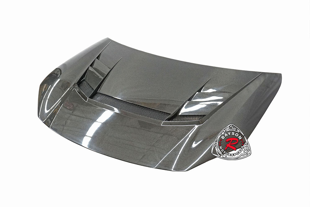 VR Style Hood (Carbon Fiber) For 2022-2023 Toyota GR86 / Subaru BRZ - Bayson R Motorsports