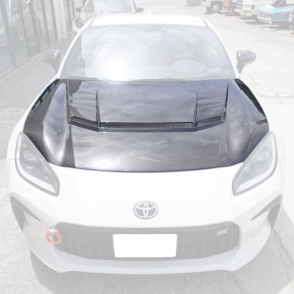 VR Style (Carbon Fiber) Hood For 2022-2026 Toyota GR86