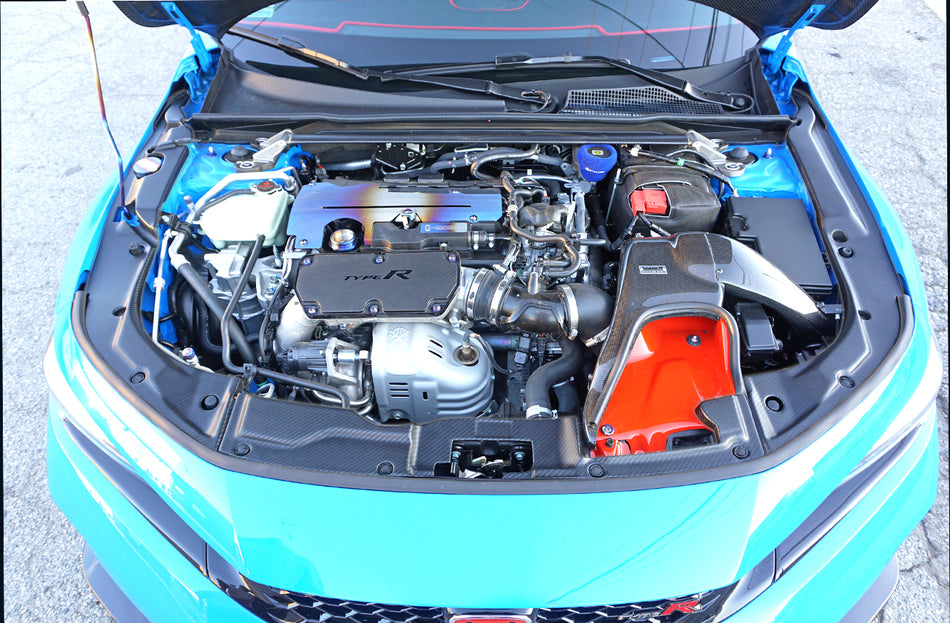 Radiator Cooling Plate (Dry Carbon Fiber - Matte) For 2023-2025 Honda Civic Type R (FL5)