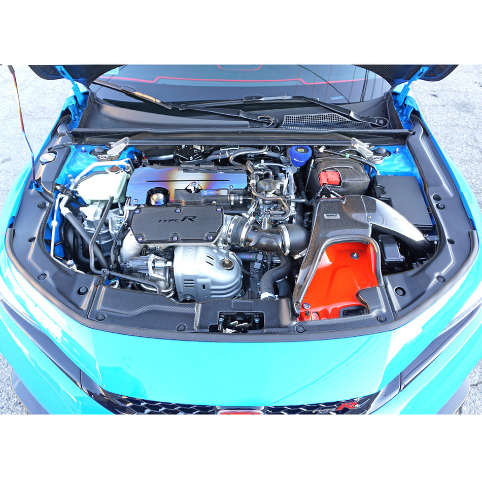 Radiator Cooling Plate (Dry Carbon Fiber - Matte) For 2023-2025 Honda Civic Type R (FL5)