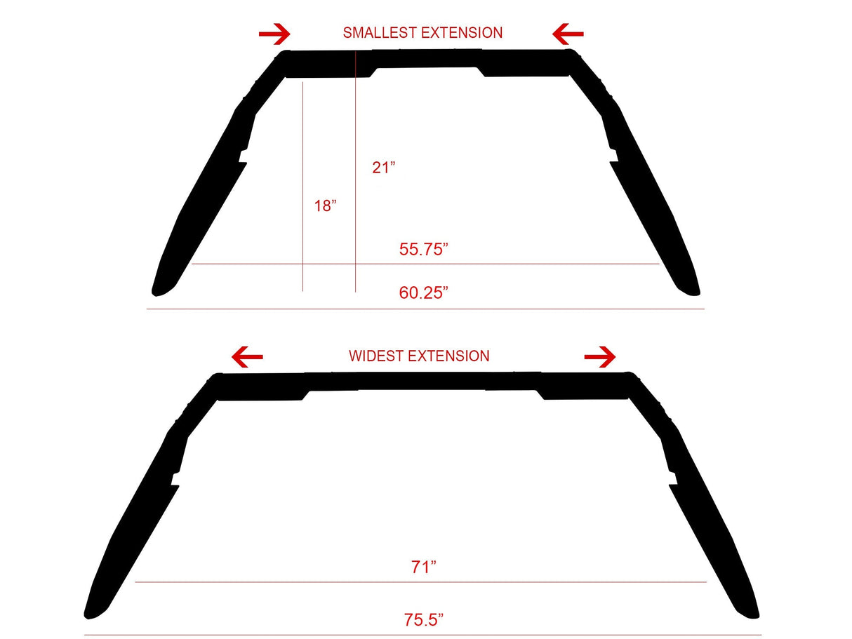 Armordillo CRZ Chase Rack For Full Size Trucks - Bayson R Motorsports