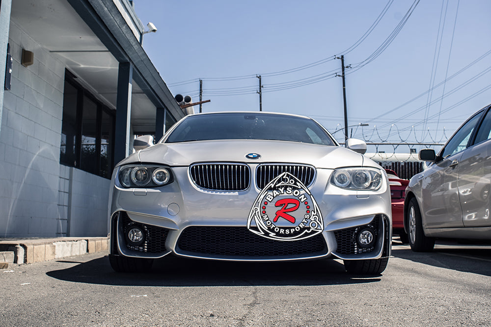 M4 Style Front Bumper w/ Fog Lights For 2011-2013 BMW 3 Series E92 E93 - Bayson R Motorsports