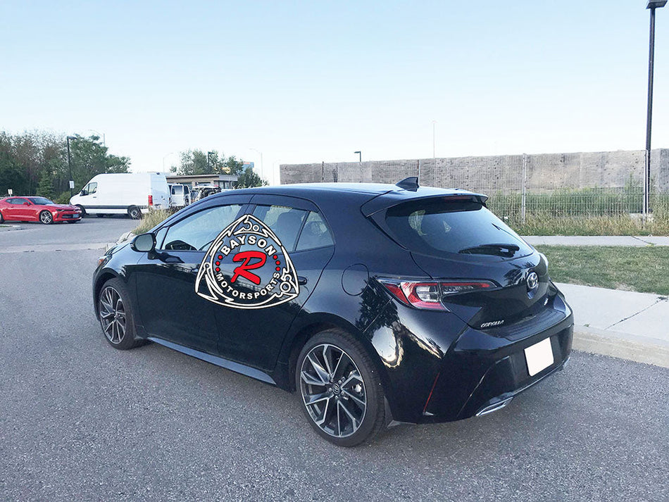 OE Style Window Visors For 2019-2022 Toyota Corolla 5 Dr - Bayson R Motorsports