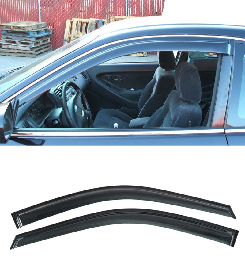 JDM Style Window Visors For 1998-2002 Honda Accord 2 Dr - Bayson R Motorsports