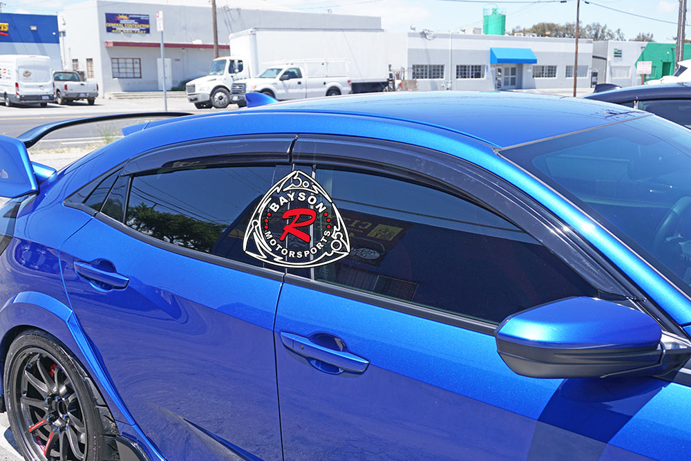 Honda Civic Typer-R FK8 (2017-2021) Window Visors MU Style