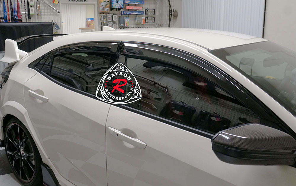 Honda Civic Typer-R FK8 (2017-2021) Window Visors OE Style