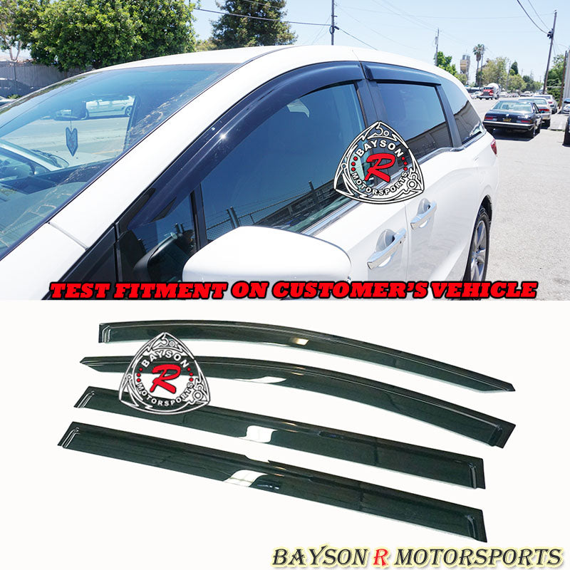 JDM Style Window Visors For 2018-2022 Honda Odyssey - Bayson R Motorsports