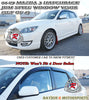 JDM Style Window Visors For 2004-2009 Mazda 3 / Mazdaspeed 3 5Dr - Bayson R Motorsports