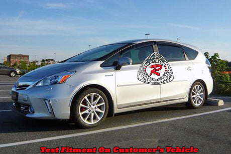 JDM Style Window Visors For 2012-2018 Toyota Prius-V (4Dr)