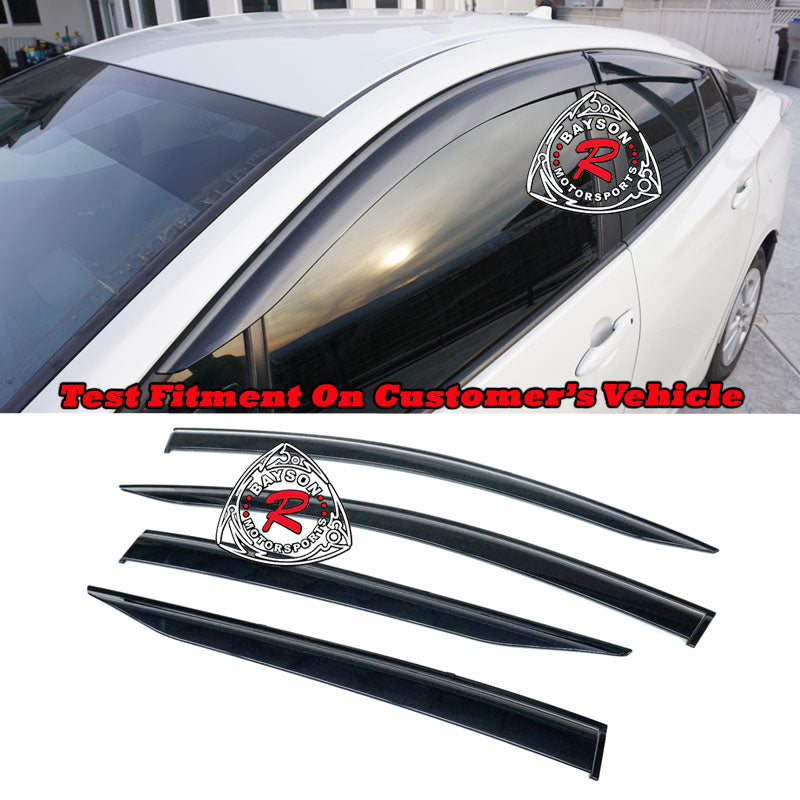 JDM Style Window Visors For 2016-2022 Toyota Prius (4Dr Sedan)