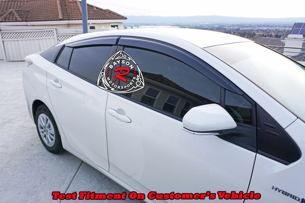 JDM Style Window Visors For 2016-2022 Toyota Prius (4Dr)