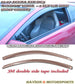JDM Style Window Visors For 2002-2006 Acura RSX - Bayson R Motorsports