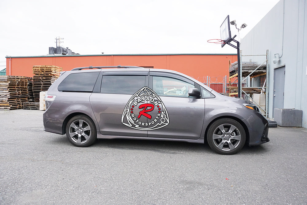 Window Vent Visors For 2011-2019 Toyota Sienna - Rain Guard Deflectors