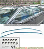 JDM Style Window Visors w/ Clips For 2002-2007 Subaru Impreza WRX STi 4Dr - Bayson R Motorsports