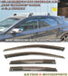 JDM Style Window Visors For 2008-2014 Subaru WRX STi / 2008-2011 Subaru Impreza - Bayson R Motorsports
