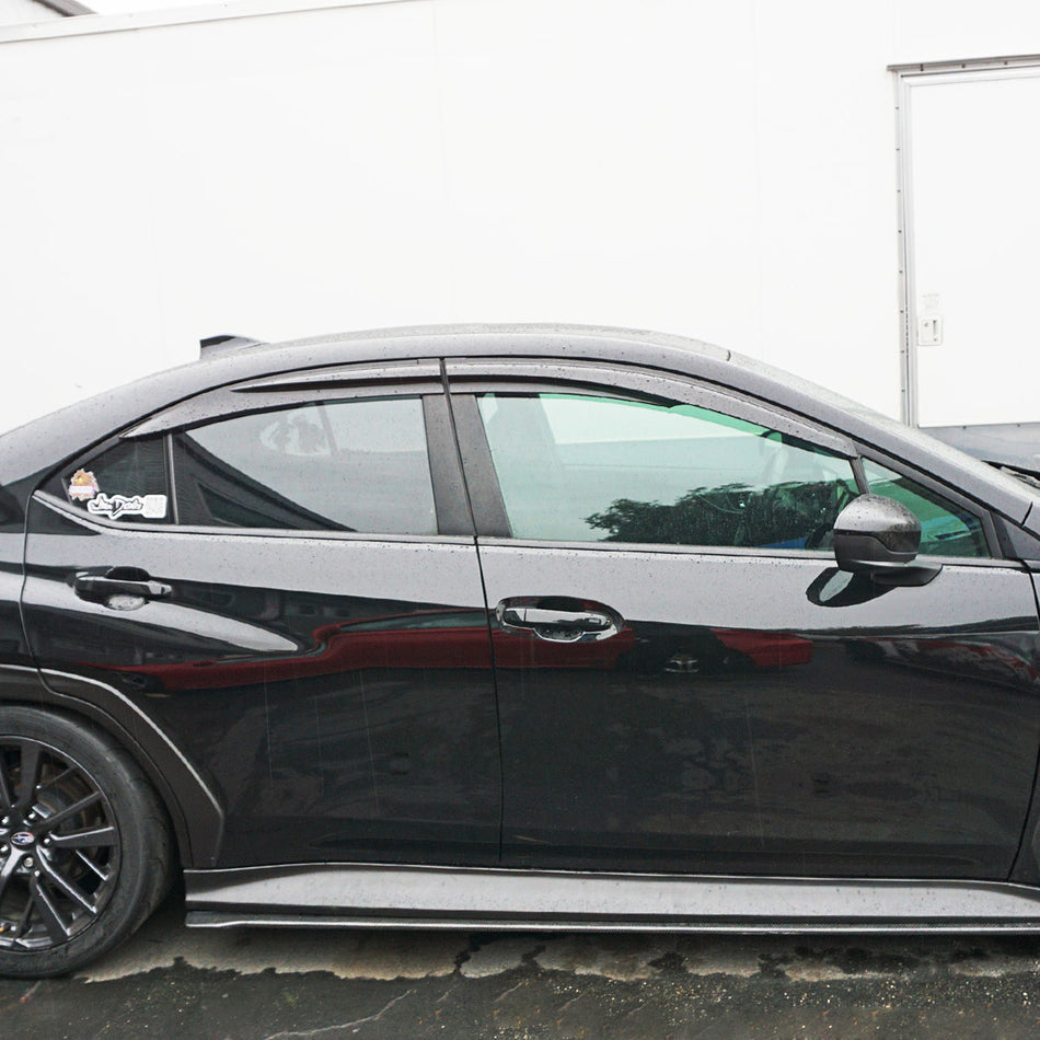 MU Style Window Visors For 2022-2026 Subaru WRX (4Dr Sedan)