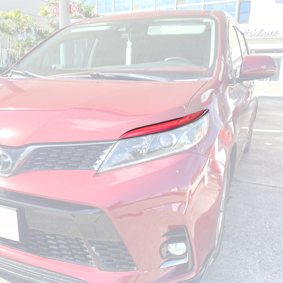 CityKruiser MP-Style Headlights Eyelids For 2011-2020 Toyota Sienna