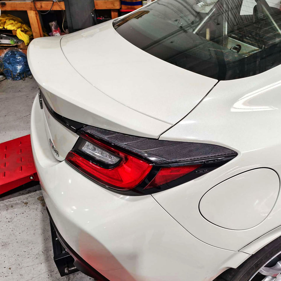 T Style Rear Side Spoiler (Carbon Fiber) For 2022-2026 Subaru BRZ