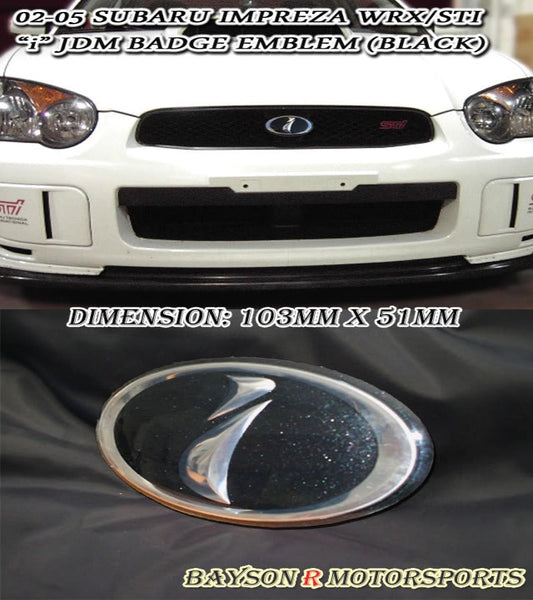 i Style Grille Emblem For 2002-2005 Subaru Impreza WRX STi - Bayson R Motorsports