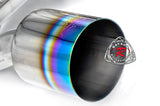 Rainbow Tip Catback Exhaust (Stainless Steel) For 2012-2016 Toyota FT86 / Scion FR-S / Subaru BRZ - Bayson R Motorsports