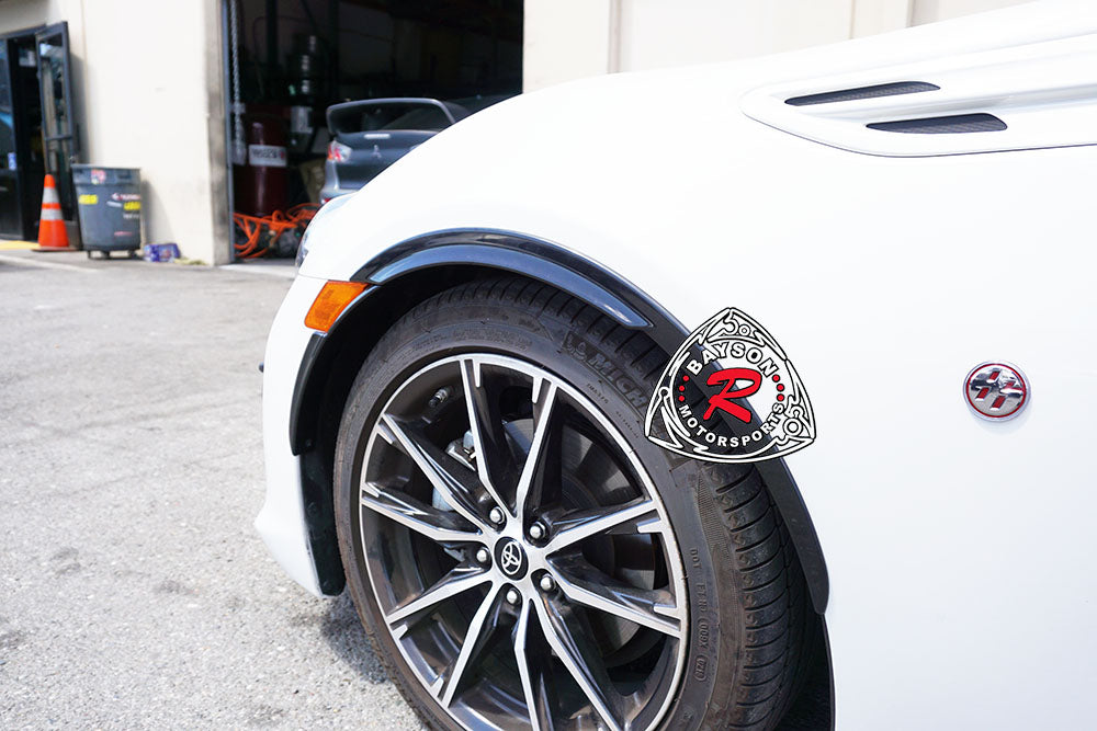 T Style Fender Flares For 2017-2021 Toyota 86
