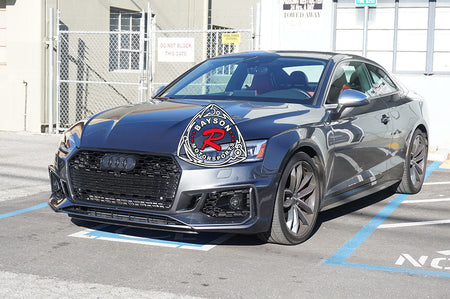 RS5 Style Front Bumper For 2018-2019 Audi A5 S5 (B9) - Bayson R Motorsports