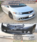 MU RR Style Front Bumper with Foglights For 2006-2011 Honda Civic 4 Dr - Bayson R Motorsports