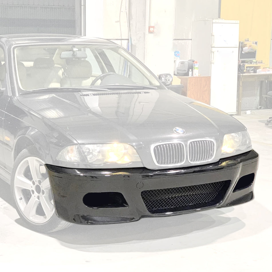 M3 Style Front Bumper For 1999-2001 BMW 3-Series (4Dr, E46)