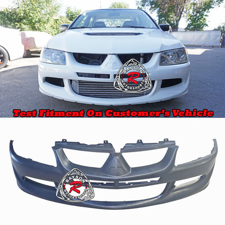 OE Style Front Bumper For 2003-2005 Mitsubishi Evolution 8 - Bayson R Motorsports