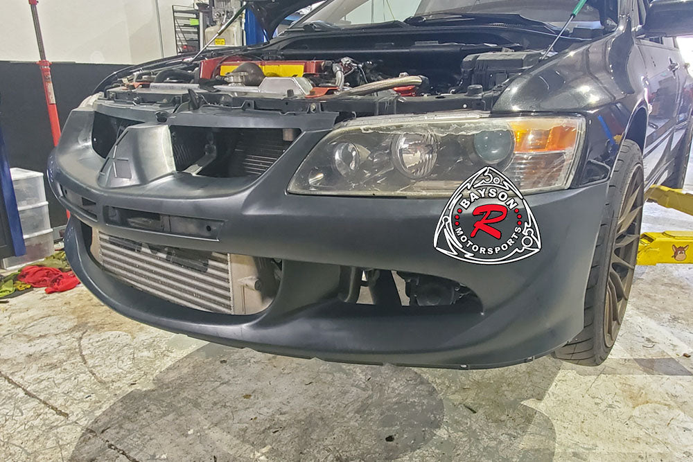 OE Style Front Bumper For 2003-2005 Mitsubishi Evolution 8 - Bayson R Motorsports