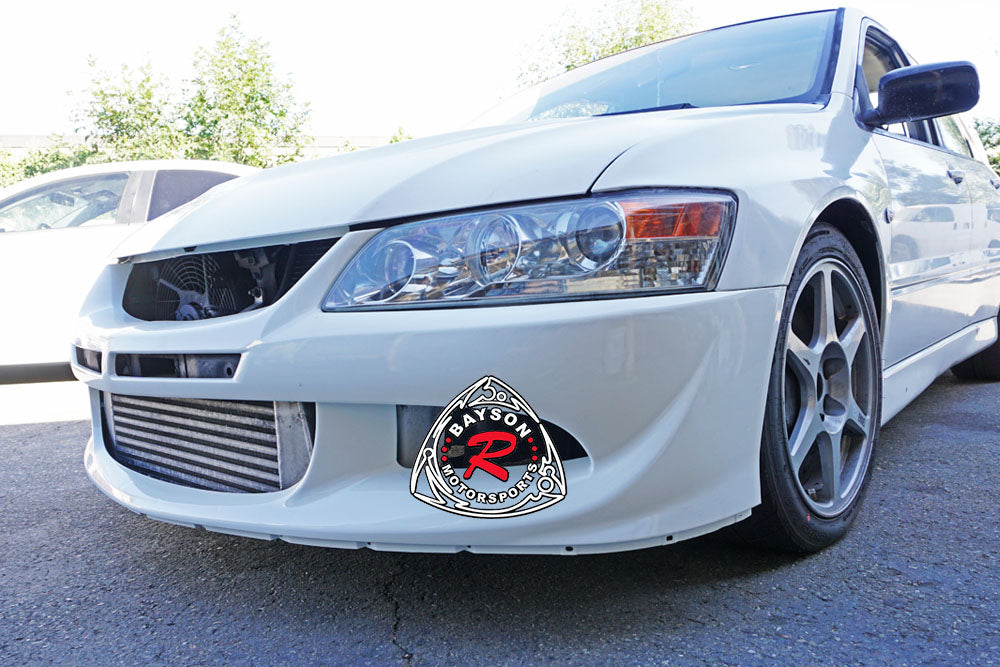 Nose Chop Style Front Bumper For 2003-2005 Mitsubishi Evolution 8 - Bayson R Motorsports