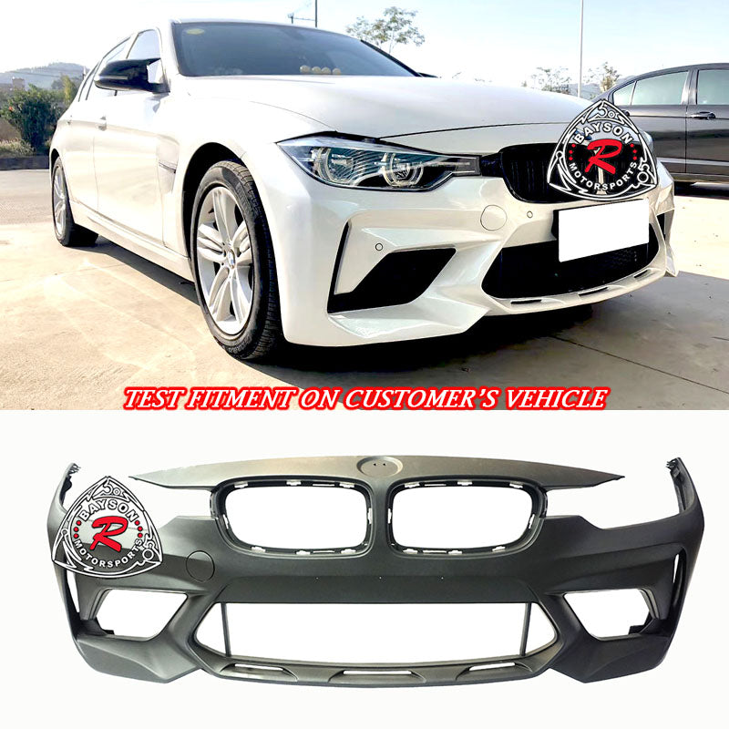 M2 Style Front Bumper For 2012-2018 BMW 3-Series F30 / F31 - Bayson R Motorsports