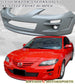 AE Style Front Bumper (ABS Plastic) w/ Projector Fog Lights For 2004-2009 Mazda 3 4 dr - Bayson R Motorsports