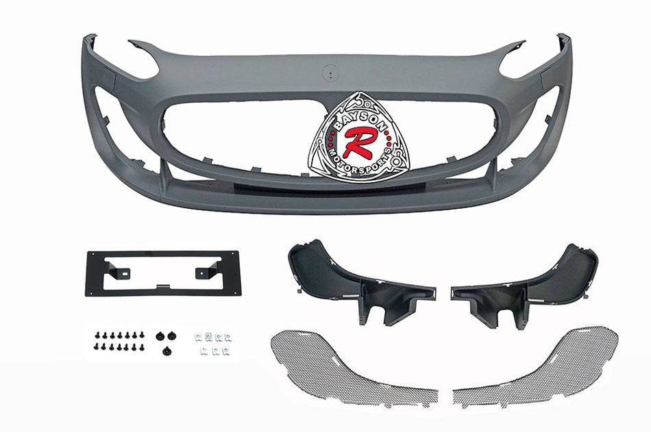 MC Style Front Bumper For 2008-2017 Maserati GranTurismo / GranCabrio (M145) - Bayson R Motorsports