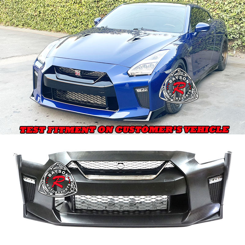 Nissan GTR R35 (2009-2020) Front Bumper OE Style with DRL Grille ...
