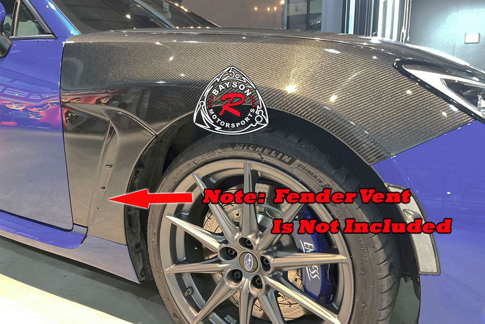 OE Style Fender Replacement (Carbon Fiber) For 2022-2025 Subaru BRZ