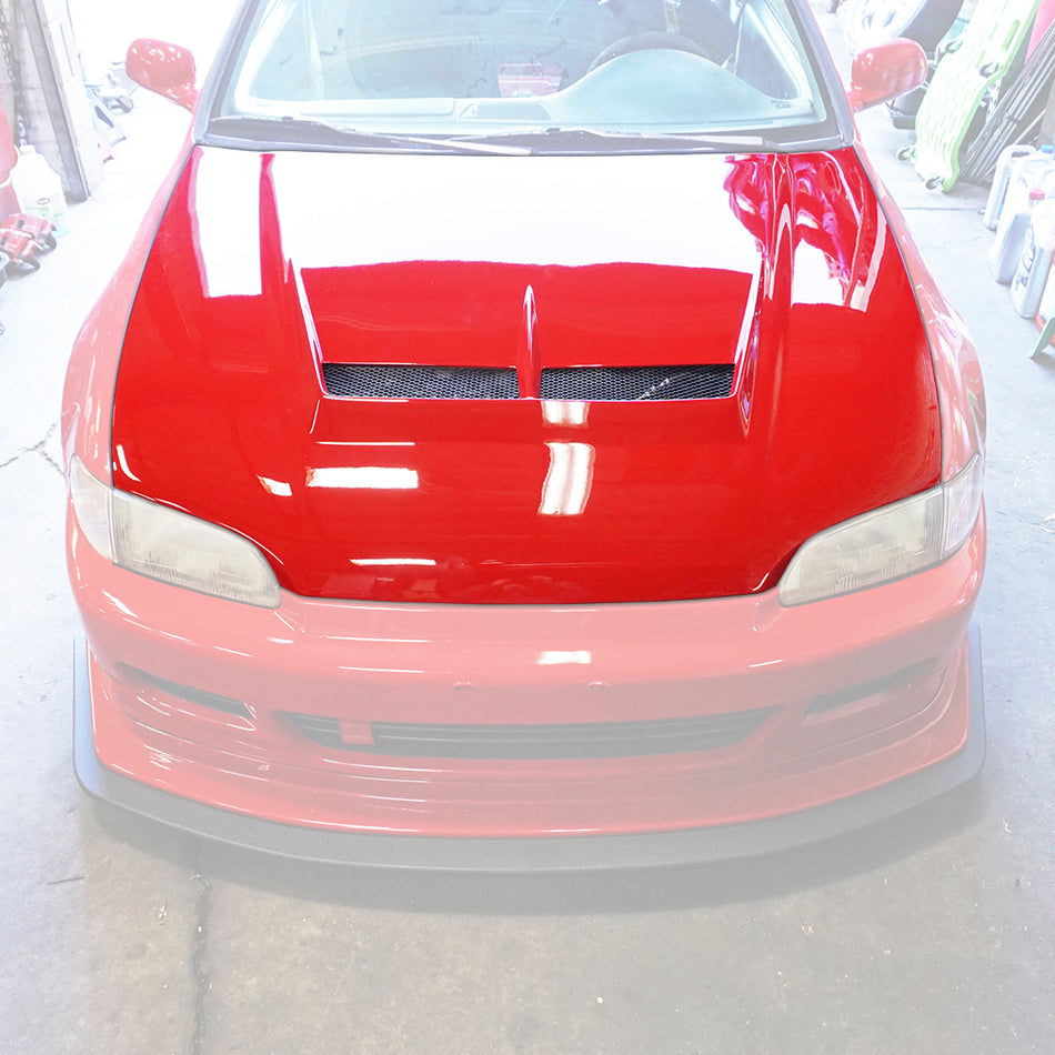 JS Style (Fiberglass) Hood For 1992-1995 Honda Civic 2Dr/3Dr